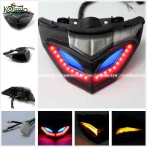 Fit For 2013 - 2018 KAWASAKI NINJA 300 250 Z250 Z300 Taillight Integrated Turn Signals Rear Tail Light EX300 EX250 2017 2016 15
