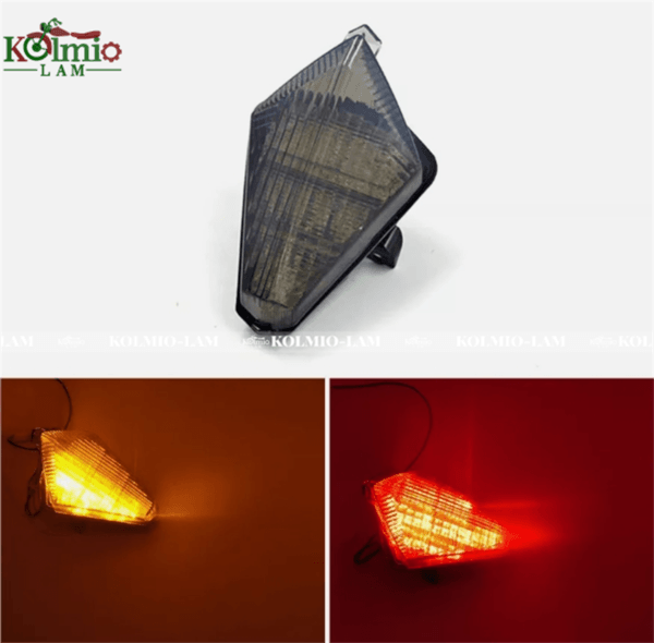 Motorcycle LED Brake Turn Signal Tail Light Fit For Yamaha YZF R1 2007-2008