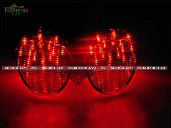 Turn Signal Indicator Rear Tail Light Fit for Yamaha YZF R6 YZF-R6 01-02 - 图片 4
