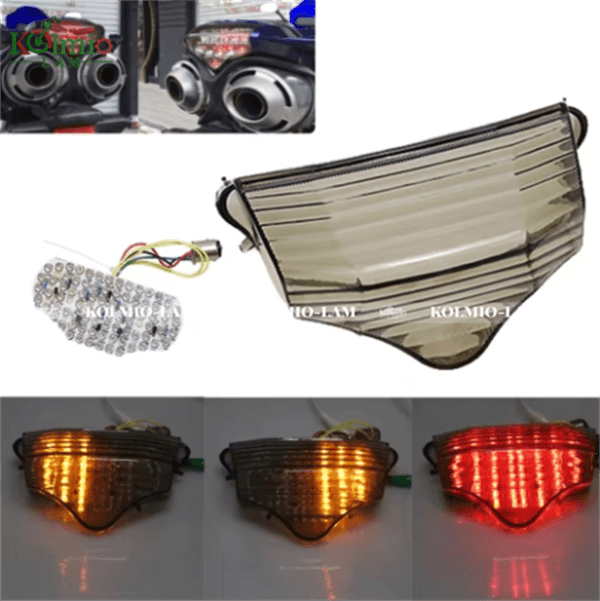 Fit for Yamaha FZ6 FZ6N 2004-2014 Motorcycle LED Tail Light Brake Turn Signal 07 - 图片 6