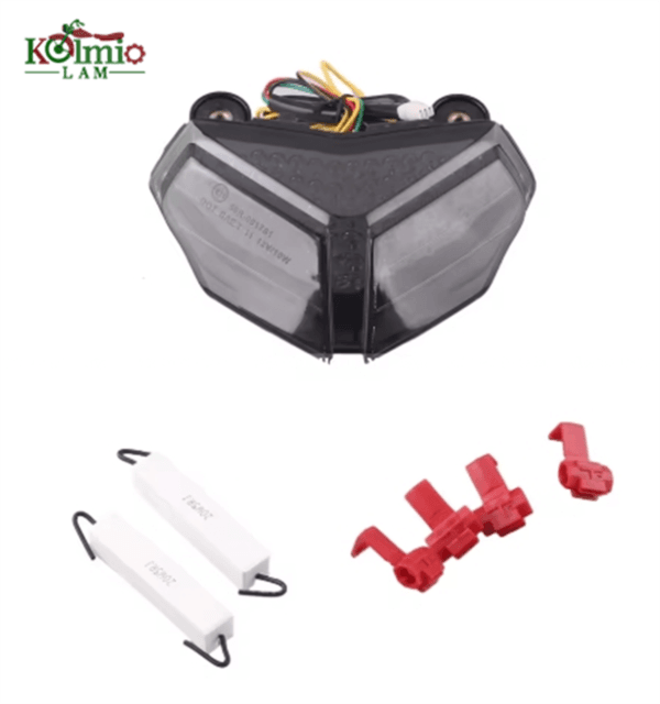 Integrated LED Motorcycle Rear Tail Brake Light Turn Signal Stop Lamp Taillight Fit For DUCATI 1198 R CORSE /848 /1098 R/S