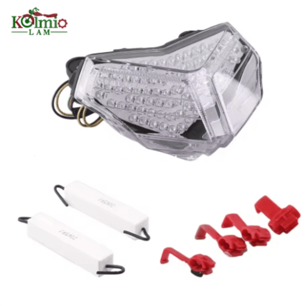 Integrated LED Motorcycle Rear Tail Brake Light Turn Signal Stop Lamp Taillight Fit For DUCATI 1198 R CORSE /848 /1098 R/S - 图片 4