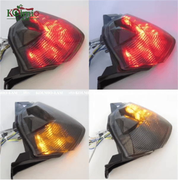 LED Turn Signal Indicator Rear Tail Light Fit for Kawasaki Z750 Z1000 2007-2011 - 图片 5