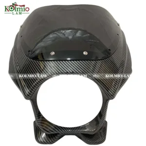 Fit For Motorcycle front windshield modified round hood glass