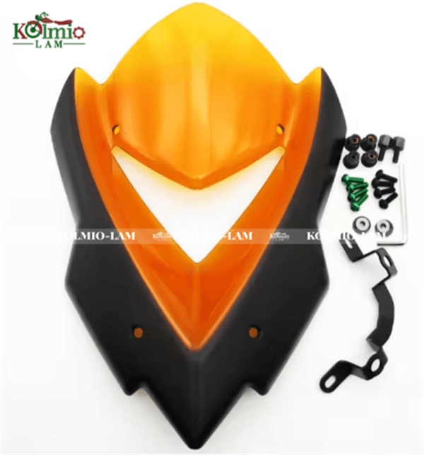 Fit For Kawasaki Z1000 2014-2016 Motorcycle Windshield Wind With bracket - 图片 5