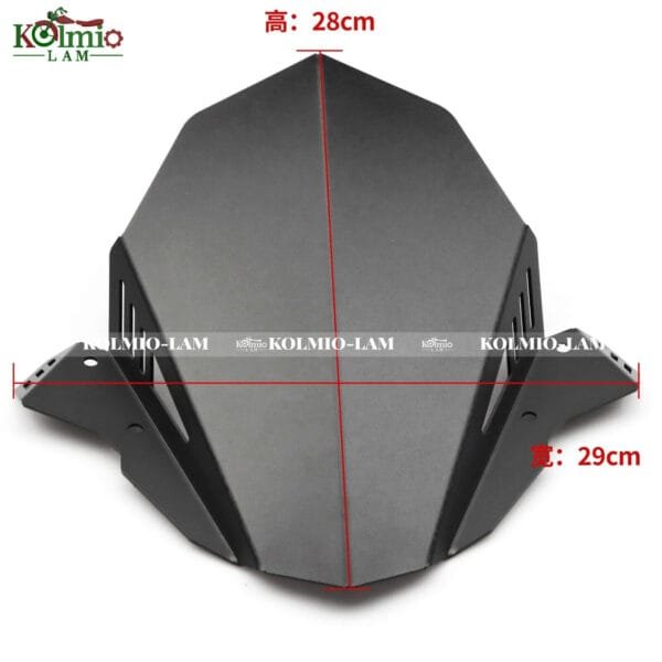 Fit For YAMAHA MT-09 FZ-09 2017-2021 Motorcycle Windshield Windscreen 2018 2019 - 图片 5
