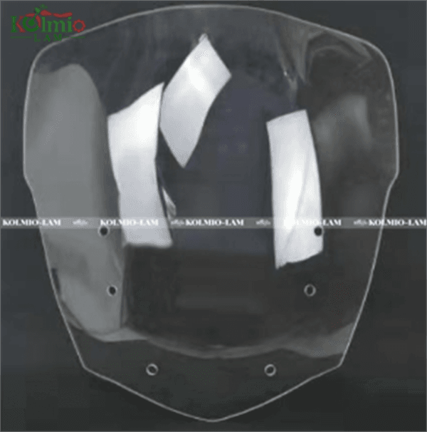 Fit For BMW K1600GT K1600GTL 2011-2019 Motorcycle Front Windshield Windscreen 4MM