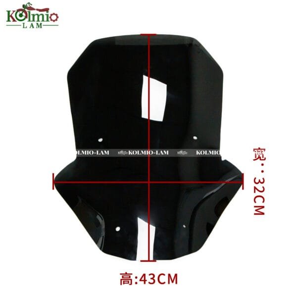 Transparent Motorcycle Windshield Fit For Honda X-ADV750 XADV750 2017-2020 18 19 - 图片 3