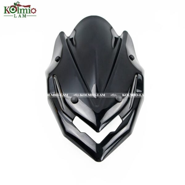 Motorcycle Black Windshield Windscreen W/Bracket Fit For KAWASAKI Z900 2017-2019 - 图片 4