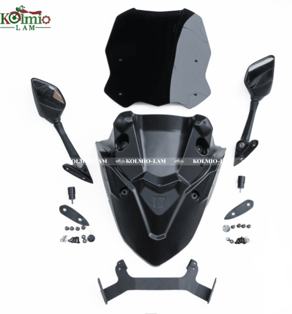 Windscreen Windshield Spoiler Headlight Fairings Covers Fit For  UHR 150
