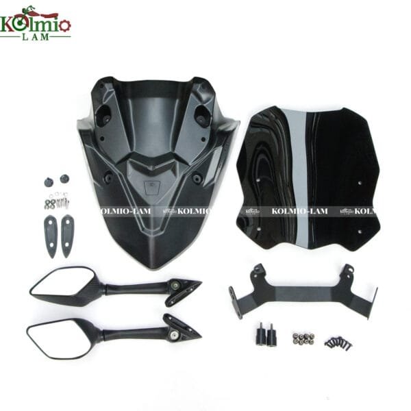 Windscreen Windshield Spoiler Headlight Fairings Covers Fit For  UHR 150 - 图片 3