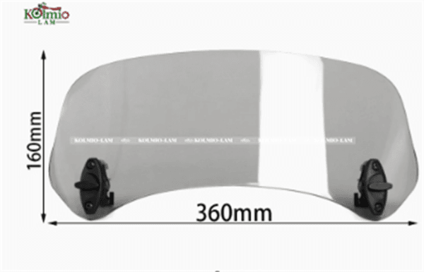 Fit For SUZUKI BANDIT GSF 1250S 1250 1200 250 400 650 G-S-X 650F 2008 for BMW Uinversal Motor Wind Deflector Windscreen Windshield