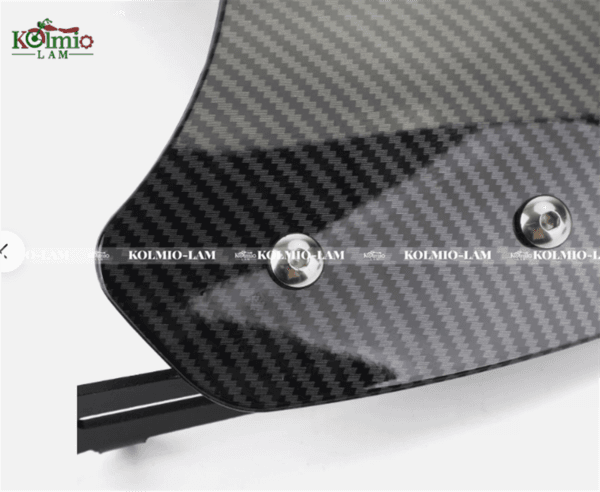 ABS Plastic Motor Windshield WindScreen for Bonneville T100 Carbon - 图片 2