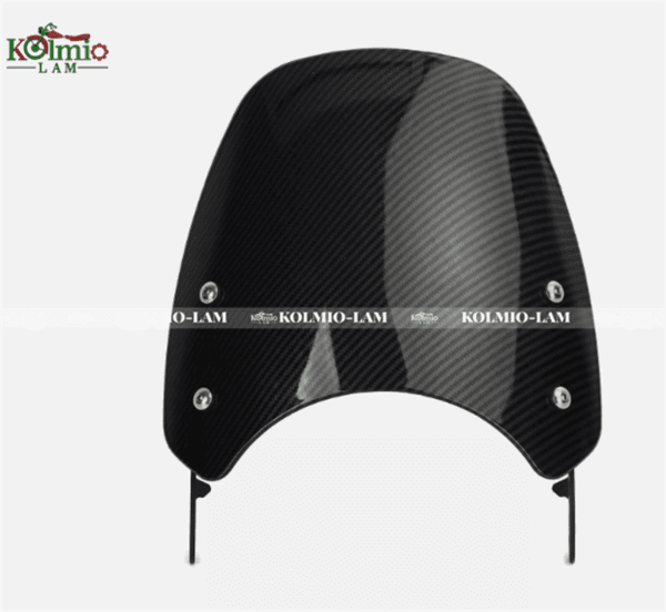 ABS Plastic Motor Windshield WindScreen for Bonneville T100 Carbon