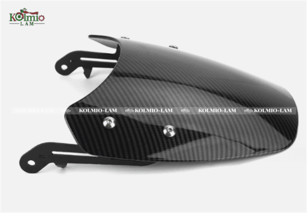 ABS Plastic Motor Windshield WindScreen for Bonneville T100 Carbon - 图片 5