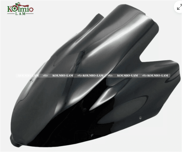 Black Windscreen Fit For Kawasaki  ER6N 06 07 08 Windshield