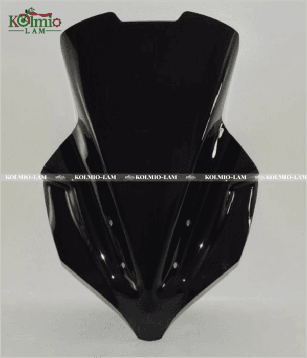 H:+190mm Transparent Windscreen Windshield Screen For YAMAHA MT-10 SP 2022-2024