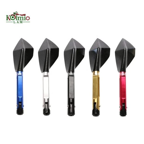 Aluminum Rear Side Rearview Mirrors fit For Motorcycle Scooter Street Bike - 图片 6