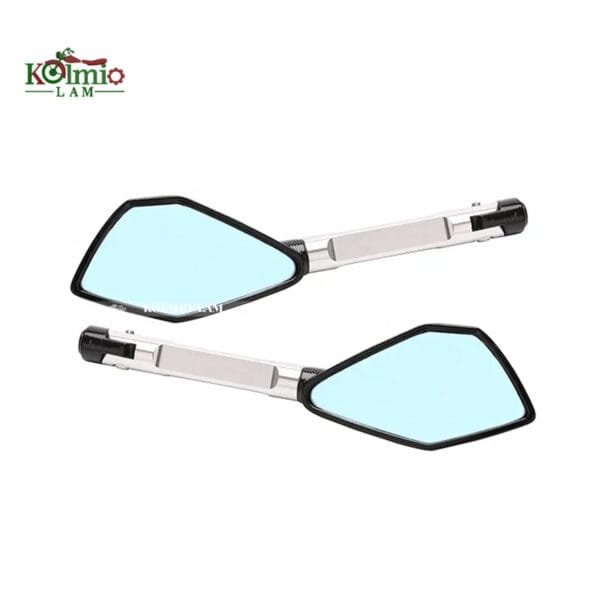 Aluminum Rear Side Rearview Mirrors fit For Motorcycle Scooter Street Bike - 图片 5