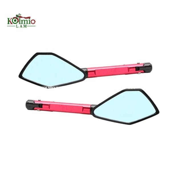 Aluminum Rear Side Rearview Mirrors fit For Motorcycle Scooter Street Bike - 图片 4