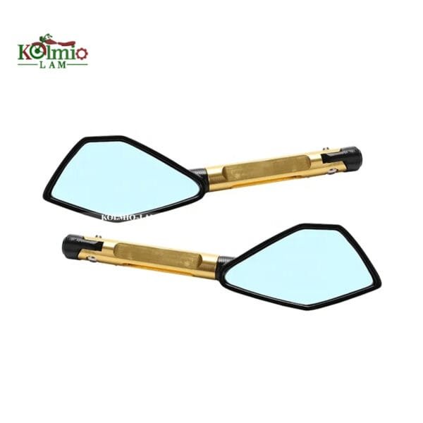 Aluminum Rear Side Rearview Mirrors fit For Motorcycle Scooter Street Bike - 图片 3
