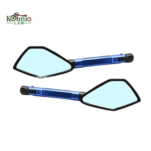 Aluminum Rear Side Rearview Mirrors fit For Motorcycle Scooter Street Bike - 图片 2