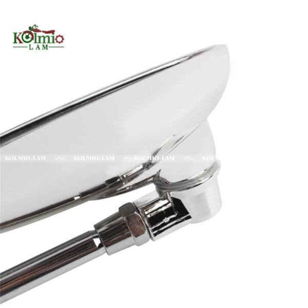 1 Pair Chrome Motorcycle Mirror Motorbike Rearview Mirror For YAMAHA Vmax Virago 535 V-Star 650 1100 1300 Warrior Royal Star - 图片 2