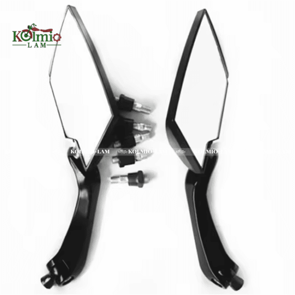 2pcs Universal Motorcycle 8mm 10mm Rearview Side Mirrors fit For Honda Suzuki Kawasaki Chopper Touring Bobber