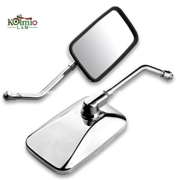 Motorcycle Modified Square Rearview Mirror Suitable fit For Honda Shadow VT600 VT750 VT750 VT1100 Magna 750 - 图片 2