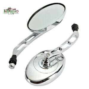 Motorcycle Accessories fit For Harley-Davidson Motorcycle Rear View Mirror Road Slide Sportster Plating Motorcycle Rear View Mirror