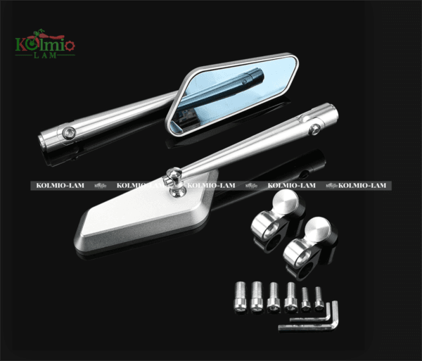 Suitable fit for Yamaha NMAX155 NVX155 modified diamond shaped rearview mirror XMAX300 TMAX560 reflector