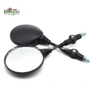 2pcs Foldable Round 10MM Scooter Rear Mirror fit for KTM Mirror Motocross Accessories for Bike Rearview Motorcycle Mirrors