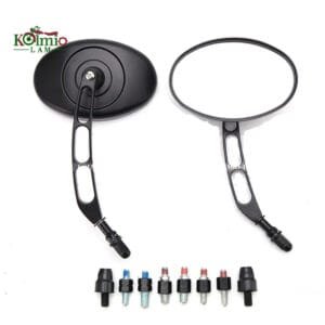 Motorcycle Accessories fit For Harley-Davidson Motorcycle Rear View Mirror Road Slide Sportster Plating Motorcycle Rear View Mirror