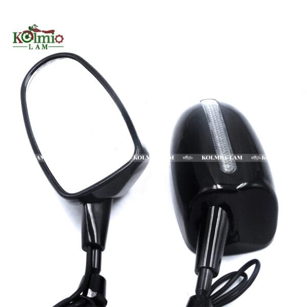 Mini Back View Mirrors fit for Honda Cbr 600Rr Kawasaki Ninja 636 Zx6R Yamaha YZF R6 Carbon Fiber Style Motorcycle Parts - 图片 14