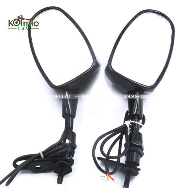 Mini Back View Mirrors fit for Honda Cbr 600Rr Kawasaki Ninja 636 Zx6R Yamaha YZF R6 Carbon Fiber Style Motorcycle Parts - 图片 13