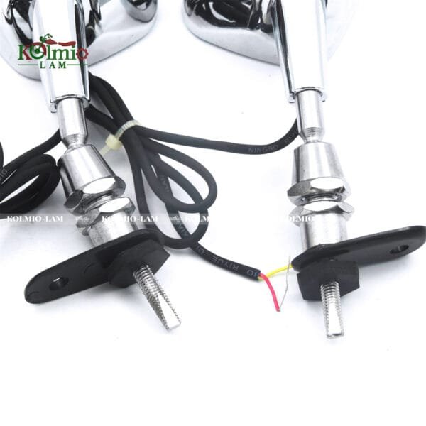 Mini Back View Mirrors fit for Honda Cbr 600Rr Kawasaki Ninja 636 Zx6R Yamaha YZF R6 Carbon Fiber Style Motorcycle Parts - 图片 4
