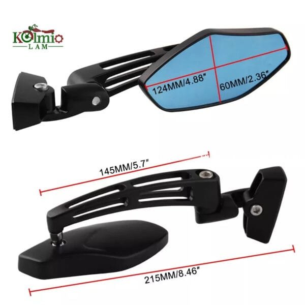 Motorcycle Rearview Side Mirrors fit For Suzuki GSXR 600 750 1000 K5 Hayabusa 1300 - 图片 2