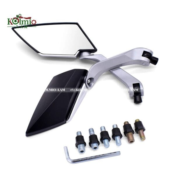 2020 Motorcycle Mirror Side Mirrors Rear View Convex Mirror fit For MV Agusta Brutale 675 800 900 910 Suzuki Burgman 400 Accessories - 图片 3