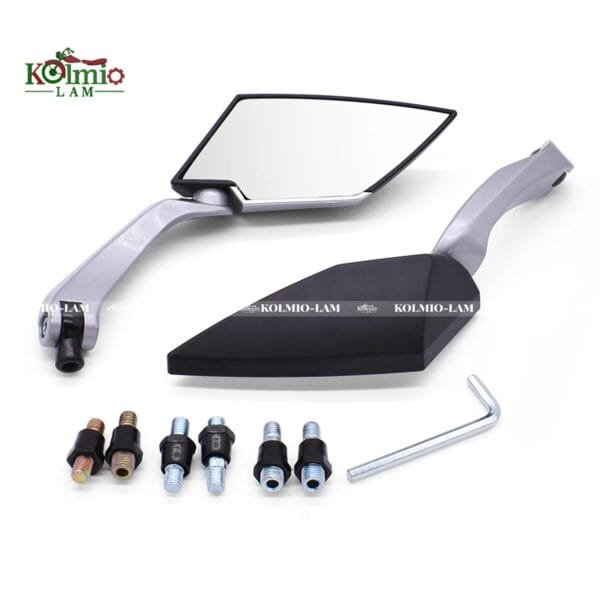 2020 Motorcycle Mirror Side Mirrors Rear View Convex Mirror fit For MV Agusta Brutale 675 800 900 910 Suzuki Burgman 400 Accessories