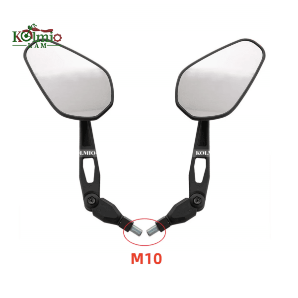 M8 M10 Motorcycle Rearview Mirrors for YAMAHA MT03 07 MT09 Honda Kawasaki Maverick Booster Enduro M8 M10 Rear View Side Mirror - 图片 2