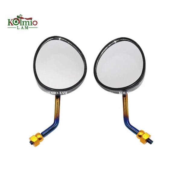 Show Off Your Uniqueness Angle Adjustable Rearview Mirror fit for Motorcycle Ebike Scooter ATV Color Metal 8mm 10mm Rear View Mirror - 图片 5