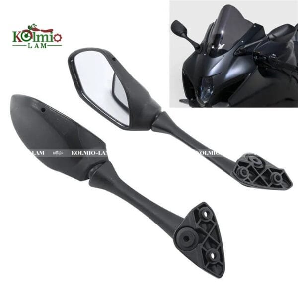 Motorcycle 1Pair L&R Rear View Rearview Mirrors fit For Suzuki GSXR1000 GSX-R 1000 2017 2018 2019 2020 2021 2022 2023 2024 - 图片 4