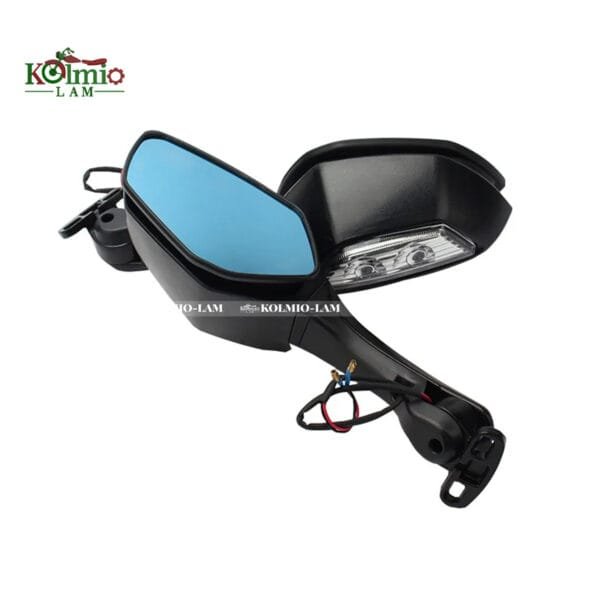 Motorcycle Rear View Mirrors fit For KAWASAKI Ninja400 Ninja 250 300 400 650 ZX6R 636 ZX10R Side Review Mirror With Signal Lamp - 图片 3