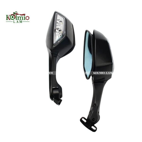 Motorcycle Rear View Mirrors fit For KAWASAKI Ninja400 Ninja 250 300 400 650 ZX6R 636 ZX10R Side Review Mirror With Signal Lamp - 图片 2
