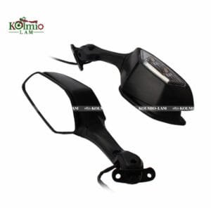 Motorcycle Rear View Mirrors fit For KAWASAKI Ninja400 Ninja 250 300 400 650 ZX6R 636 ZX10R Side Review Mirror With Signal Lamp