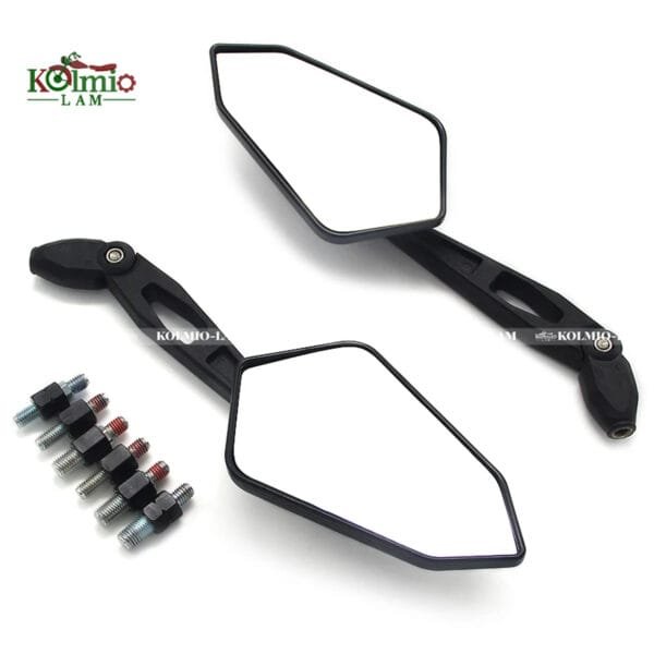 Motorcycle Rearview Mirror fit for Spiegel Paar Honda Yamaha Kawasaki Maverick Booster M10 Enduro KTM Suzuki - 图片 5