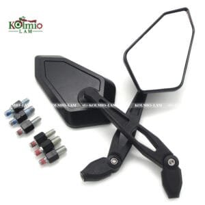 Motorcycle Rearview Mirror fit for Spiegel Paar Honda Yamaha Kawasaki Maverick Booster M10 Enduro KTM Suzuki