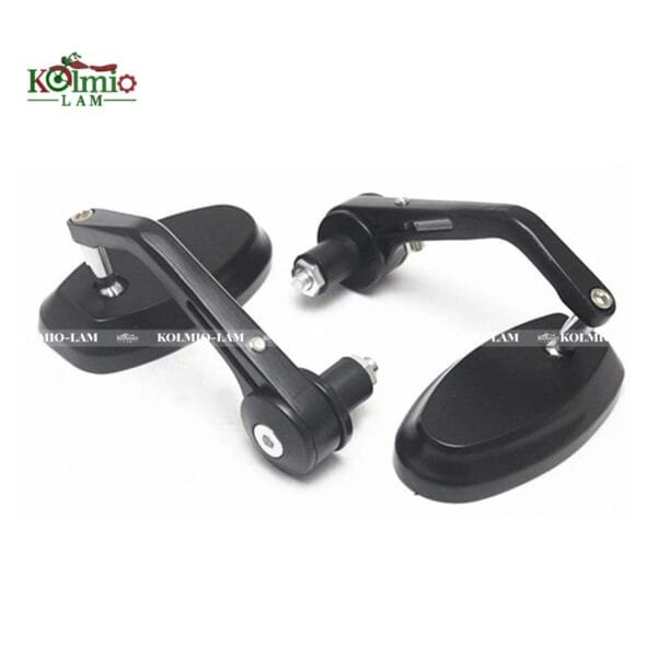 1 Pair Universal 7/8" 22mm Motorcycle Handlebar Rear View Mirrors Blue Anti-glare Mirror fit for Honda Yamaha Suzuki Scooter - 图片 4