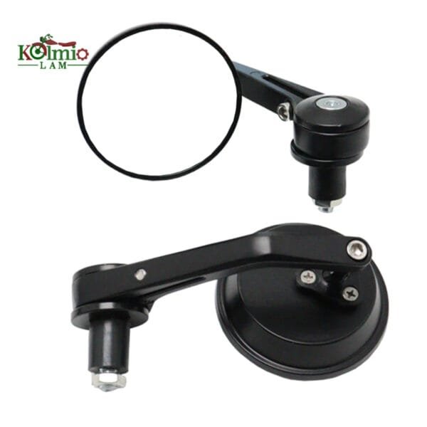 Motorcycle Handlebar Rear View Mirror fit for Vespa Sprint Primavera GTV GTS LT S LX LXV 50 125 250 300IE 360° Alluminum - 图片 2