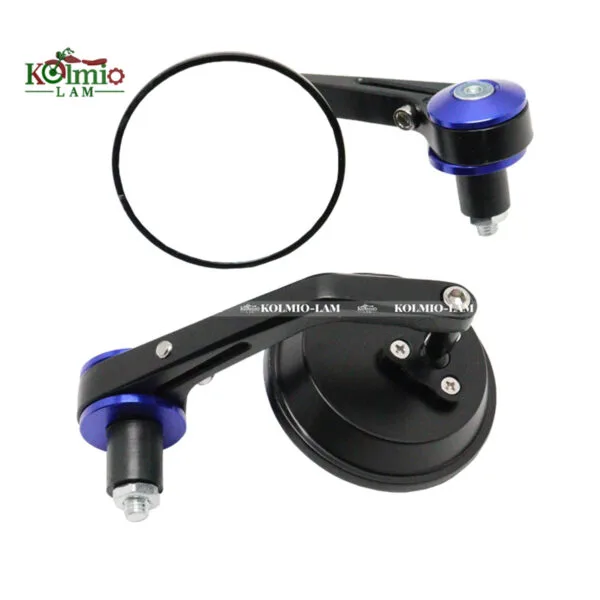 Motorcycle Handlebar Rear View Mirror fit for Vespa Sprint Primavera GTV GTS LT S LX LXV 50 125 250 300IE 360° Alluminum - 图片 5